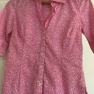 Lilly Pulitzer Short Sleeve Blouse